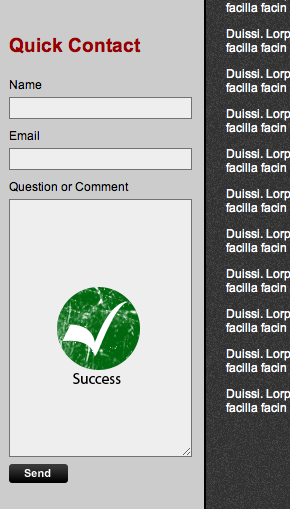 Textarea with all CSS in place.