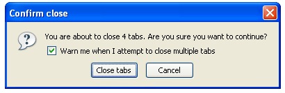 Example Windows Alert Box